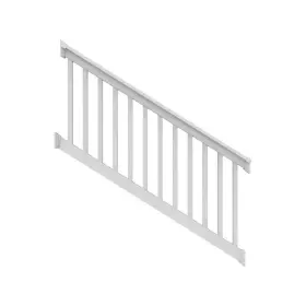 73019599 Rdi Finyl Line 6 Ft. X 36 Inch H T-top 28 To 38 Stair Rail Kit In White
