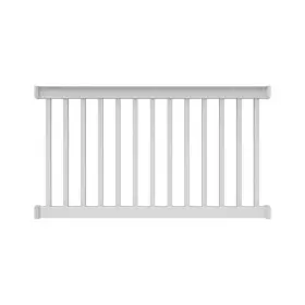 73019610 Rdi Finyl Line 6 Ft. X 42 Inch H Deck Top Level Rail Kit In White