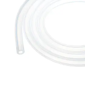 Ref240117we000165 Rebower 1m 3.3ft 6mm 1/4 Inch Id X 9mm 3/8 Od Silicone Tubing Clear Industrial Plasti