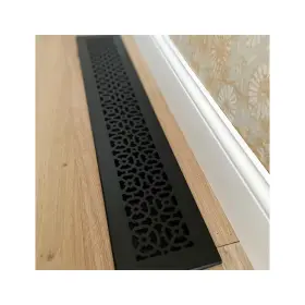 Rh-aa-424-nh-bl Registers & Hardware Achtek 4 Inch X24 Duct 6 X26 Overall Size Solid Cast Aluminum Hvac Air Return
