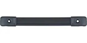 Rh-0580tb-a Reliable Hardware Company Strap Handle Black Vinal Steel Insert