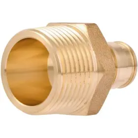 Uab116lfa Reliance Worldwide Corporation 1/2 X 3/4 Inch Expansion Mnpt Adapter For Pex-a Pipe Brass