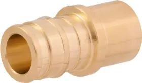 Uab607lfa Reliance Worldwide Corporation 1/2 X Inch Mnpt Expansion Sweat Adapter For Pex-a Pipe Brass Plumbing