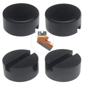 Ren02 Renugaley Floor Jack Pad Adapter 4 Ton Universal Rubber Slotted Frame Rail Pinch Welds