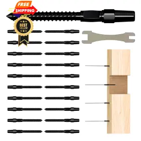 Hf016sl Riayer 10 Pair Black Cable Railing Kit Invisible Crimp Fitting Level
