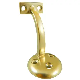 22820bv Richelieu 062703998770 Hardware Handrail Bracket 3 1/8-in 79 Mm Holes Brass