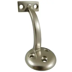 22820snv Richelieu 062703998824 Hardware Handrail Bracket 3 1/8-in 79 Mm Holes Satin Nickel