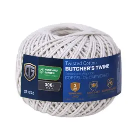 641971 Richelieu 12 Pack - Butcher Twine Twisted Cotton #16 X 350 Ft