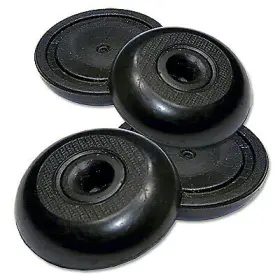 23193tv Richelieu America Ltd 6 Pack Non-skid Pads Black Round 1-1/8- Inch 4-pk
