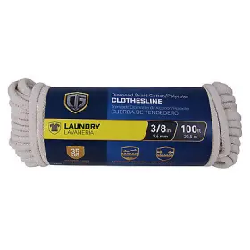 641921 Richelieu America Ltd. 5 Pack Clothesline Diamond Braided Cotton 3/8- Inch X 100-ft
