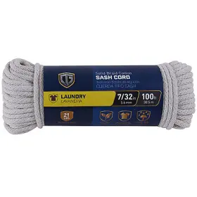 642021 Richelieu America Ltd. Sash Cord Smooth Braided Cotton 7/32- Inch X 100-ft