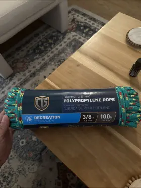 643571 Richelieu America Ltd. Rope Multi-color 16-strand 3/8- Inch X 100-ft. -643571