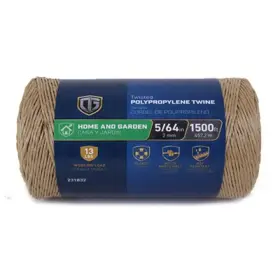643751 Richelieu America Ltd. Polypropylene Twine Brown 1500-ft