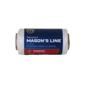 644021 Richelieu America Ltd. Nylon Mason Line Twine Twisted White #1 X 100-ft. -644021