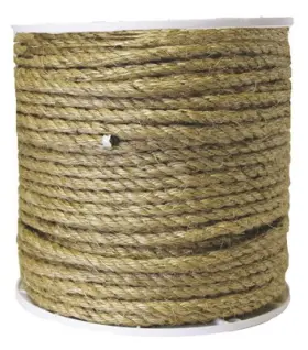 644431tv Richelieu America Ltd. Sisal Rope Twisted 3/8- Inch X 365-ft. -644431tv