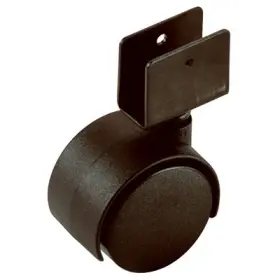 F22625tv Richelieu America Ltd 6 Pack Dual Wheel Caster With U-bracket Black 1-5/8- Inch 2-pk