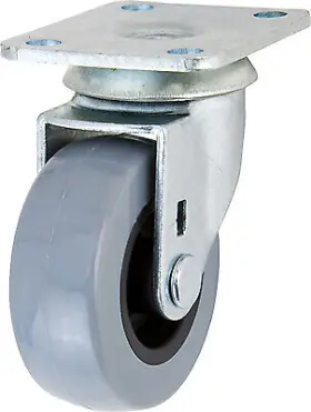 F24784 Richelieu America Ltd 24 Pack Tpr Swivel Plate Caster 2- Inch