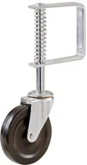 F24807 Richelieu America Ltd 4-inch Rubber Gate Support Caster -f24807