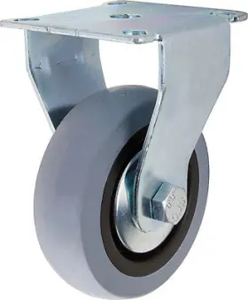 F24815 Richelieu America Ltd 12 Pack Tpr Rigid Caster Gray 3- Inch