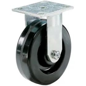 F27116 Richelieu America Ltd 4 Pack Rigid Plate Caster Phenolic Wheel 6- Inch