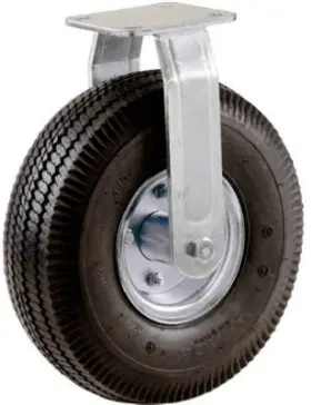 F27458 Richelieu America Ltd 4 Pack Rigid Caster Pneumatic Wheel 8- Inch