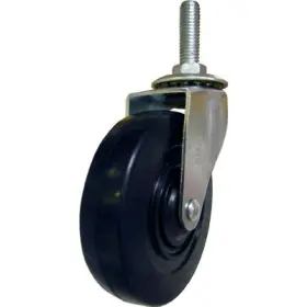 F30764 Richelieu America Ltd 6 Pack Rubber Wheel Caster Threaded Stem 4- Inch