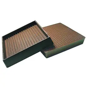 F31822tv Richelieu America Ltd 6 Pack Furniture Cups Square Brown 3 X 3- Inch Id 2-pk