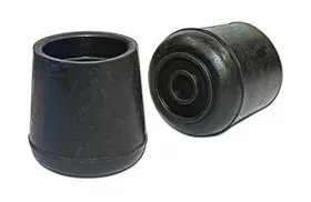 F31928tv Richelieu America Ltd 6 Pack Furniture Leg Tip Black Rubber 1/2- Inch 4-pk
