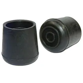 F32098tv Richelieu America Ltd Leg Tip Black Rubber 1.5- Inch 2-pk
