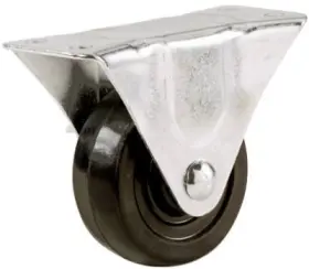 F25748 Richelieu 2 Inch Rubber Rigid Plate Caster -