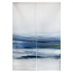 Jml296 Rloncomix Tmkj Wu 85x150 Tinghai Japanese Noren Doorway Curtain Abstract Watercolor Blue Door Modern O