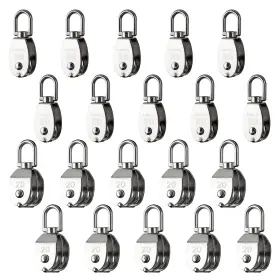 D-092 Rocaris 224 225 314 20 Pack M20 Pulley Block 10 Pcs Single And Double