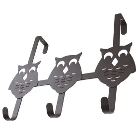 B0773znrjs Rod Desyne Owl Organizer 3 Bronze Over-door Hook - No Hardware