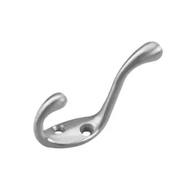 Rok 600346745537 Hardware Brushed Chrome 3.5-inch Heavy-duty Coat Hooks Finish