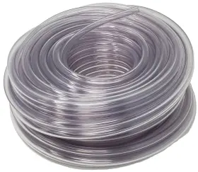 Clt-0140-100-a Rollerflex Food Grade Crystal Clear Vinyl Tubing 1/4-inch Id X 3/8-inch Od 100 Ft