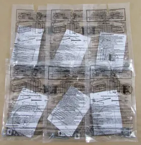 Hh510 Rooms To Go Lot Of 6 Furniture Tipping Restraint Kit Child Protection New