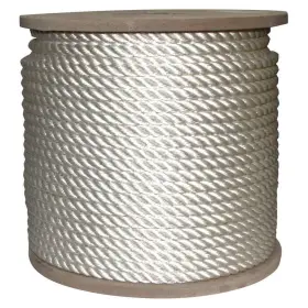 Tn-12400 Rope King 1/2 Inch X 400 Ft. Twisted Nylon White