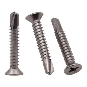 Mb-bb0508-50 Roycemart #14 X 1-1/2 Inch Phillips Flat Head Sheet Metal Screws Silver