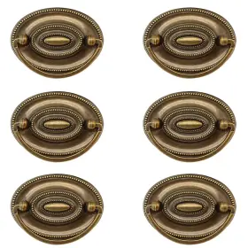 Rr00000173 Rr-ruoshui Ring Pull Cabinet Pulls Drawer Handle For Dresser Bronze