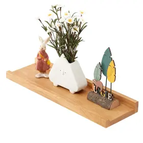 Rsuwiz-n-6x20 Rsuwiz Oak Floating Shelves For Wall 20 Inch Upgrade Width 6 Natural Wood S