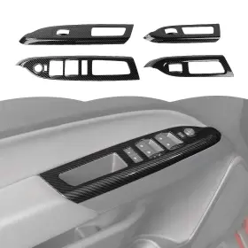 Rt-tcz Rt-tcz-ccmb230 Rt-tcz Carbon Fiber Window Lift Switch Panel Cover Trim Decoration Interior A