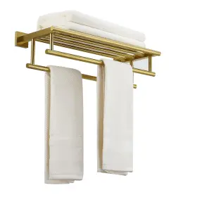 B0cdbvq93p Rtcul Towel Rack For Bathroom 20 Inch Wall Mounted Brushed Gold