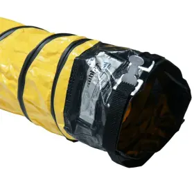 Rubber-cal 845605069973 Inch Air Ventilator Heavy-duty Ventilation Hose Yellow 24x300