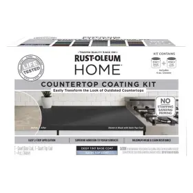 Rust-oleum Rom-384963 Rust-oleum Home 384963 Countertop Kit Deep Tint Base With Satin Top-coat