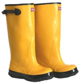 2kp448113 Safety Works Waterproof Over-the-shoe Knee Boots Yellow 17 Inch Size 13 -
