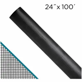 Fcs8461-m Saint-gobain Adfors Clear Advantage Charcoal Fiberglass Invisible Window Screen 24 Inch X100 Ft. - Fcs