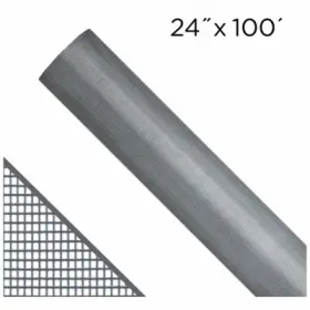 Fcs8768-m Saint-gobain Adfors Fiberglass Screen Cloth Gray 18 X 16 Mesh 24- Inch 100-ft. -fcs8768-m