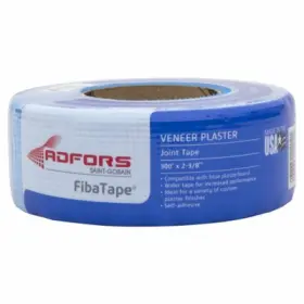 Fdw6367-u Saint-gobain Adfors Fibatape Veneer Plaster Joint Tape Blue 2-3/8- Inch X 300-ft. -
