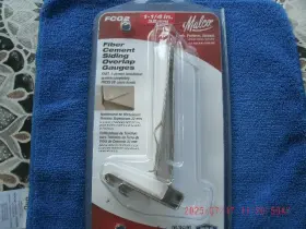 Fcg2 Sanbaiyi 2pcs 1-1/4-inch Overlap 5/16-inch Thickness Fiber Cement Siding Silver