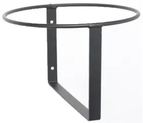 Scenic Road Mfg 723428030083 Feed Pail Holder Wall-mount Steel -sr300